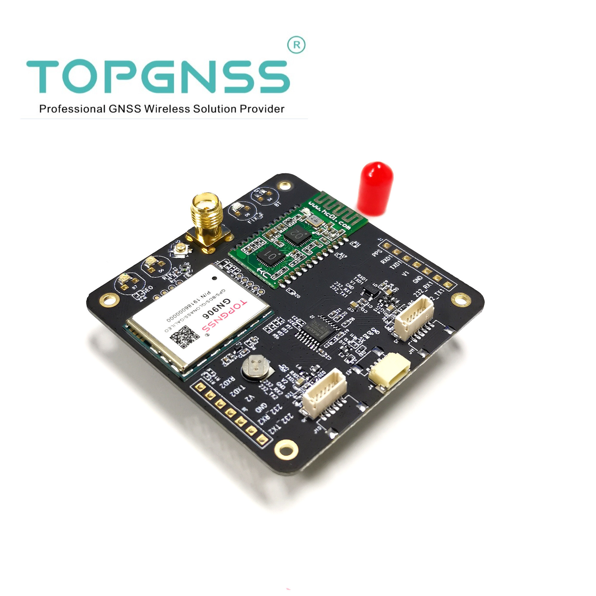 TOPGNSS Bluetooth RTK GNSS GPS antenna modulo ricevitore 5v NMEA0183 RTCM ad alta precisione a livello di centimetri differenzia
