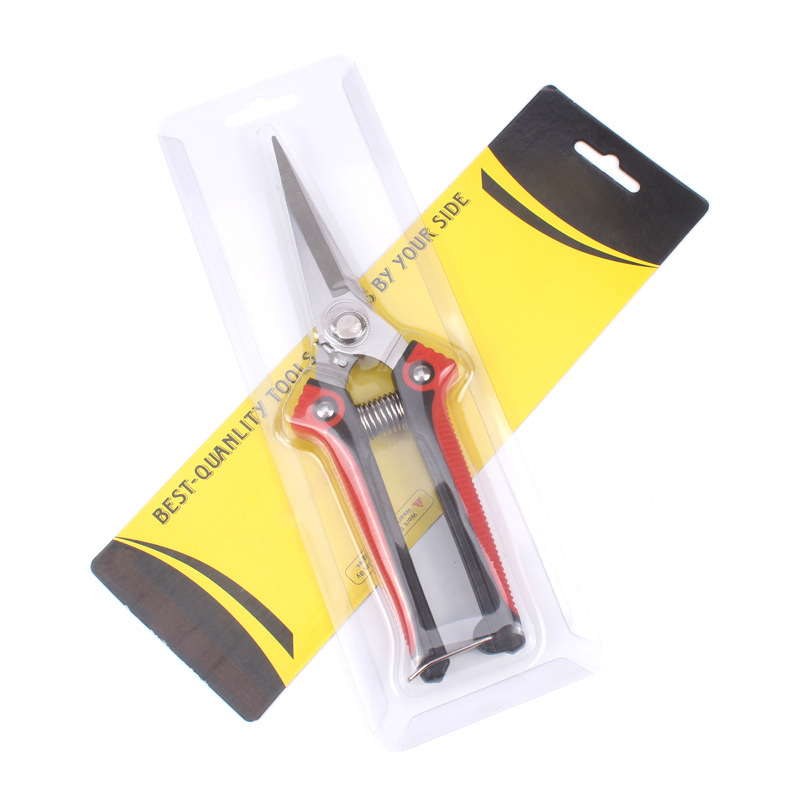 Scissors Gardening Stainless Steel Branch Pruner Cutter Sharp Bypass Pruning Shears