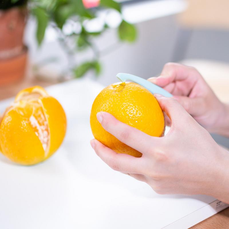 Citrus Orange Citrus Peelers Innovative Fruit Plastic Planing Tool Open Grapefruit Artifact Cutting Fruit Kitchen Gadget