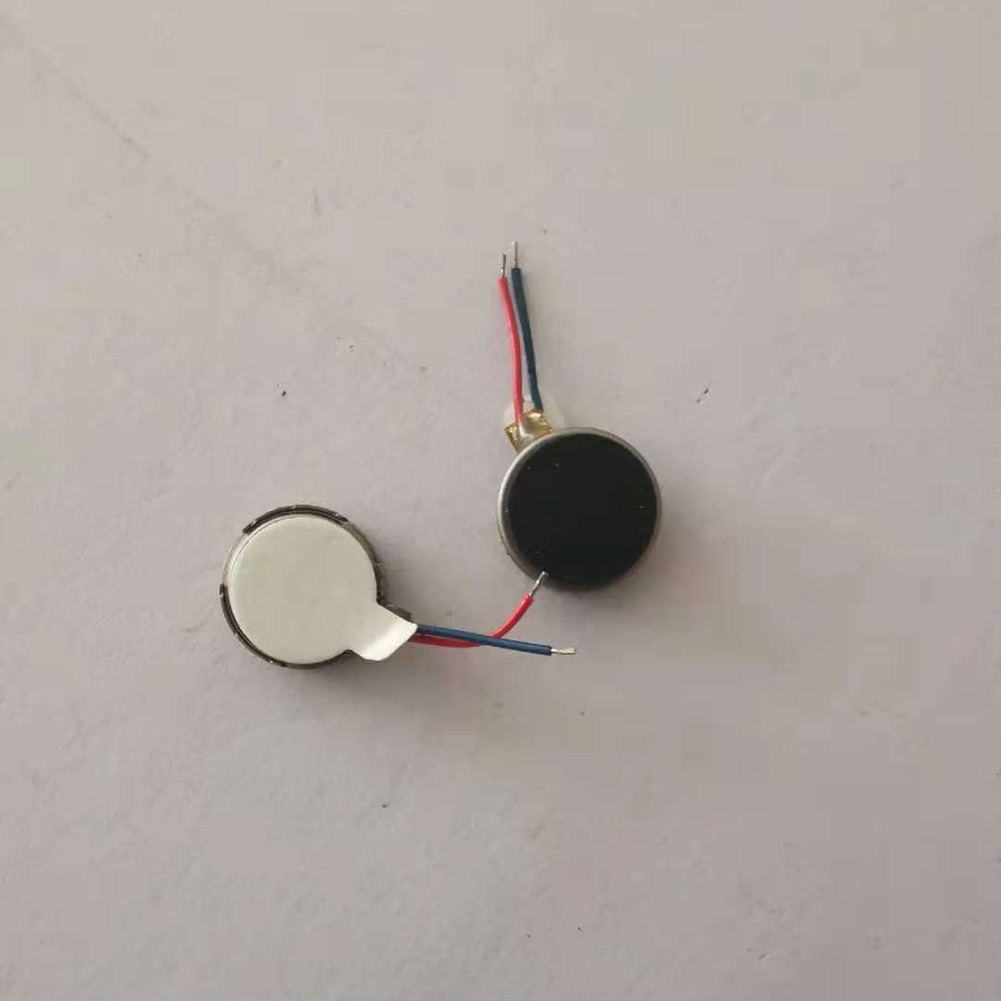 DIY Flat Workshop Coin Vibrator Brushed Micro Drive Motor Driver With Cable Back Adhesive DC Replacement Accessories