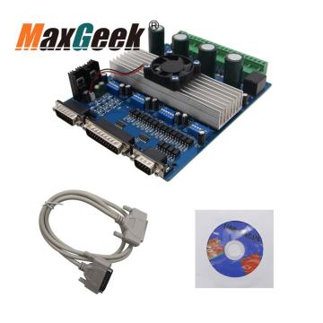 Maxgeek 3 Axis/4-Axis TB6560 Stepper Motor Driver Mach3 CNC Controller 3-4-Axis Engraver Controller Board