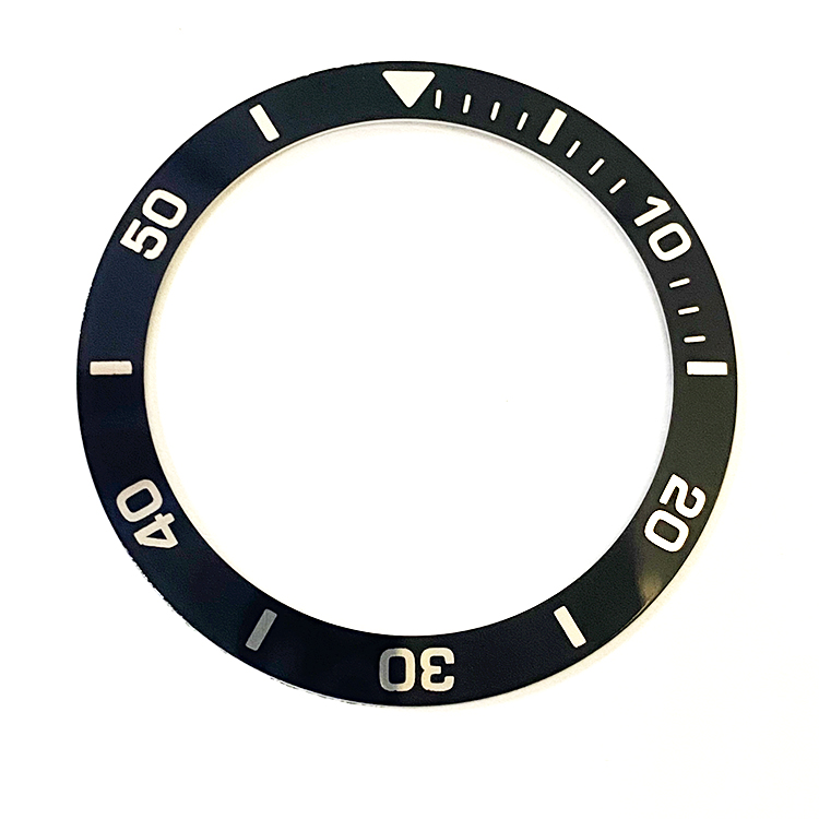 Matt Aluminum watch bezel insert