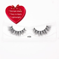 KEKEBAICHA Natural Lashes 3D Mink False Eyelashes Full Strip Lashes Natural Volume Eyelashes Handmade faux cils Makeup Lash A04