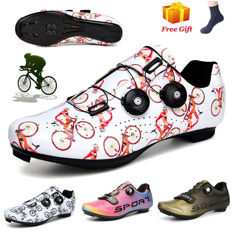 Carbon MTB Cycling Shoes Men Road Bike Shoes Self-Locking Cycling Sneakers Bicycle Shoes Sapatilha Ciclismo Sport Racing Sneakes