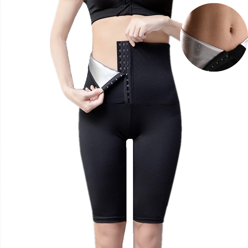 Hot Sweat Pants Sauna Leggings Body Shaper Weight Loss Workout Pants Body Shaper Slim Tights Waist Trainer Tummy Slimming Pants