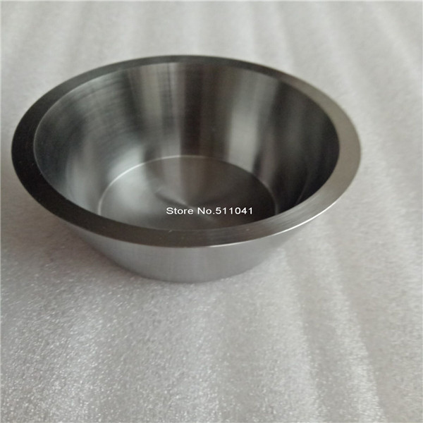 HOT SALE high purity Tungsten crucible, tungsten crucible upper diameter 60 mm, buttom diameter 39 mm, height 60 mm,wall 3mm