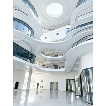 Rendering of Double-Curved Aluminum Panel
