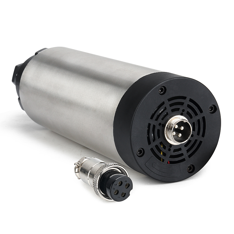 2.2kw spindle in machine tool spindle air cooling 2200w cnc milling motor 24000rmp ER20 80MM or cnc engraving