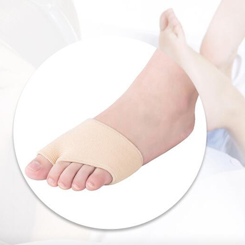 1 Pair Forefoot Pad silicone gel Toes Separator Corns Fasciitis Plantar Massage Cushion Insoles Orthopedic Foot Care Socks