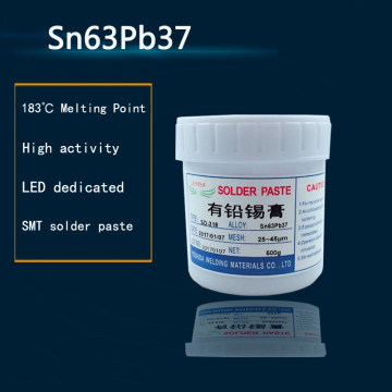 Low temperature No-clean SMT Lead-bearing LED SMT Solder Paste BGA Solder Flux Sn63Pb37 500g