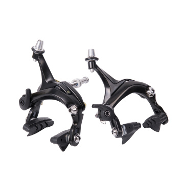 1 Set Bicycle Brake Racing Road bike Dual Pivot brake Aluminum Side Pull Caliper Front & Rear with brake pads