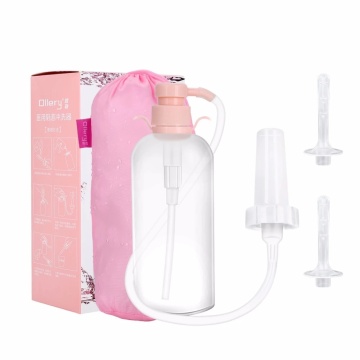 600ML Reusable Medical Vagina Irrigator Enemator Vaginal Washing Device Anal Douche Enema Syringe Colonic Feminine Anal Shower