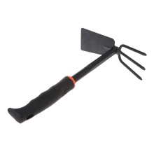 1Pc Mini Two Head Hoe Portable Digging For Home Garden Transplanting Tool