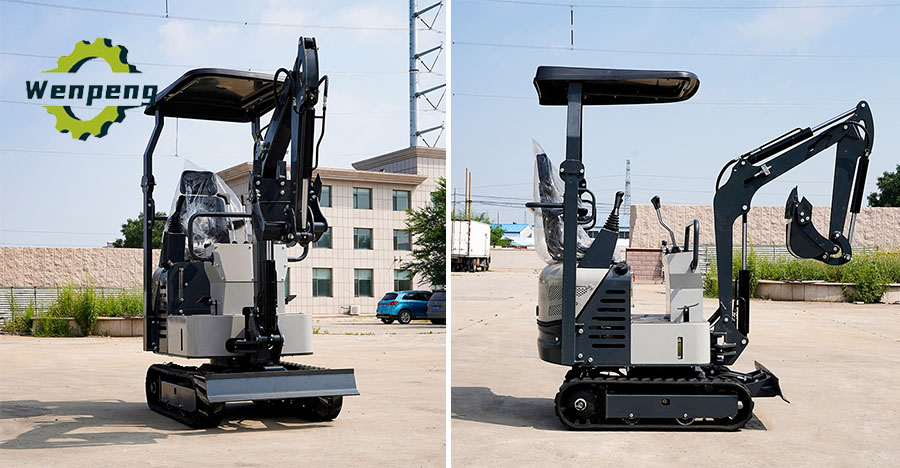 0.8Ton Mini Excavator Photo1