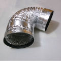 150mm x1.5m exhaust fan soft tube, 6 inch aluminum tube, 1m length ventilation hose