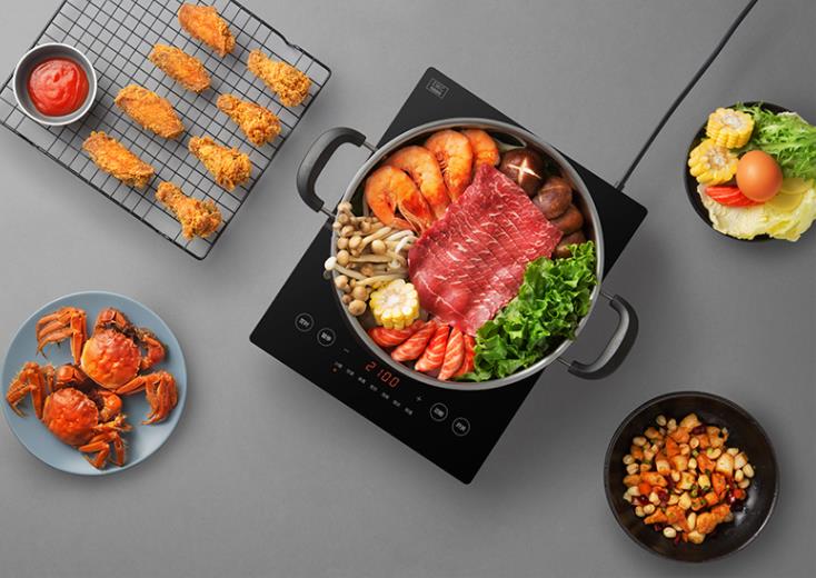 New Xiaomi Mijia Induction Cooker A1 2100W Strong Power Electric Oven Plate Creative Precise Control Cookers Cooktop Plat