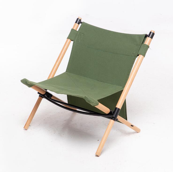 Wooden Foldable Chair Outdoor Portable Ultralight Camping Fishing Picnic Backpack Chair Comfortable Wood Beach Chairs