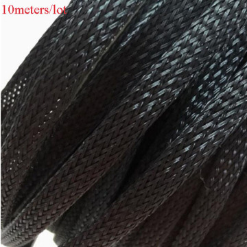 Yuenhoang 10 Meters Telescopic Braided Hose 10mm Snakeskin Net Tube Sleeve Weaving Wire/Cable Protection Sheath for RC Drone