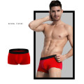 4pcs/batch Men's Underwear, Cotton Men's Underwear, Boxer Briefs, Breathable Men's Boxer Briefs, Solid Color Underwear