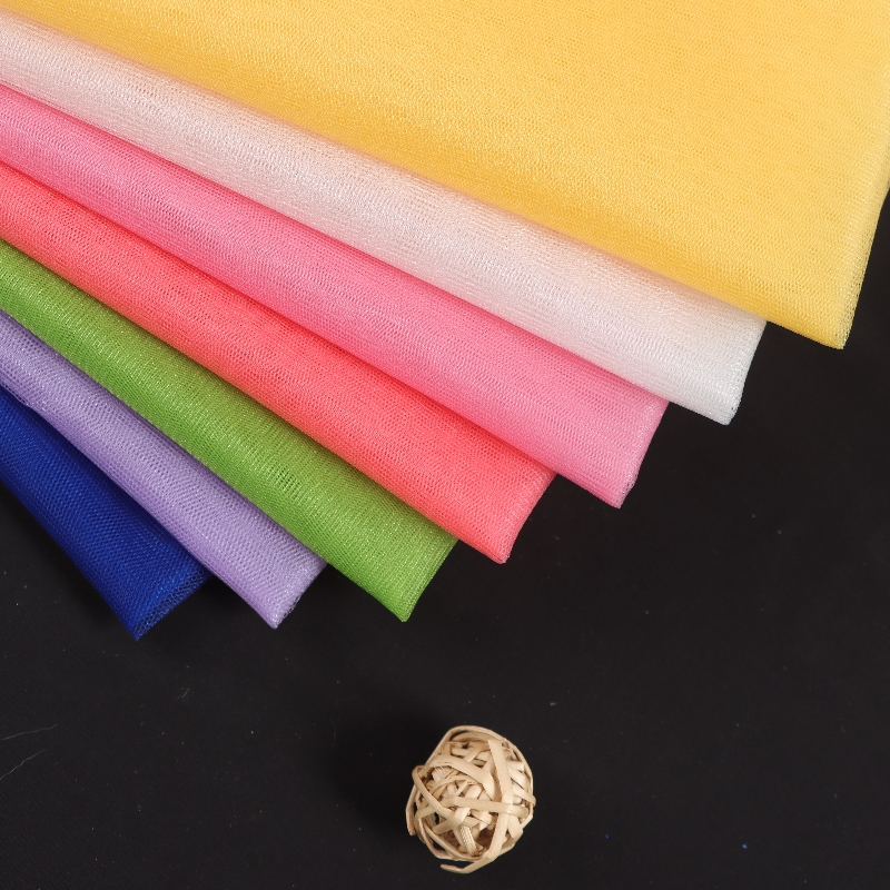 Polyester Glitter Tulle Fabric