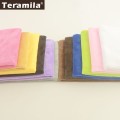 Teramila Solid Colors Velboa Plush Fabric Meter Soft Flannel Cloth Telas 40X50CM DIY Pillow Blanket Winter Clothes Bedsheet Toys