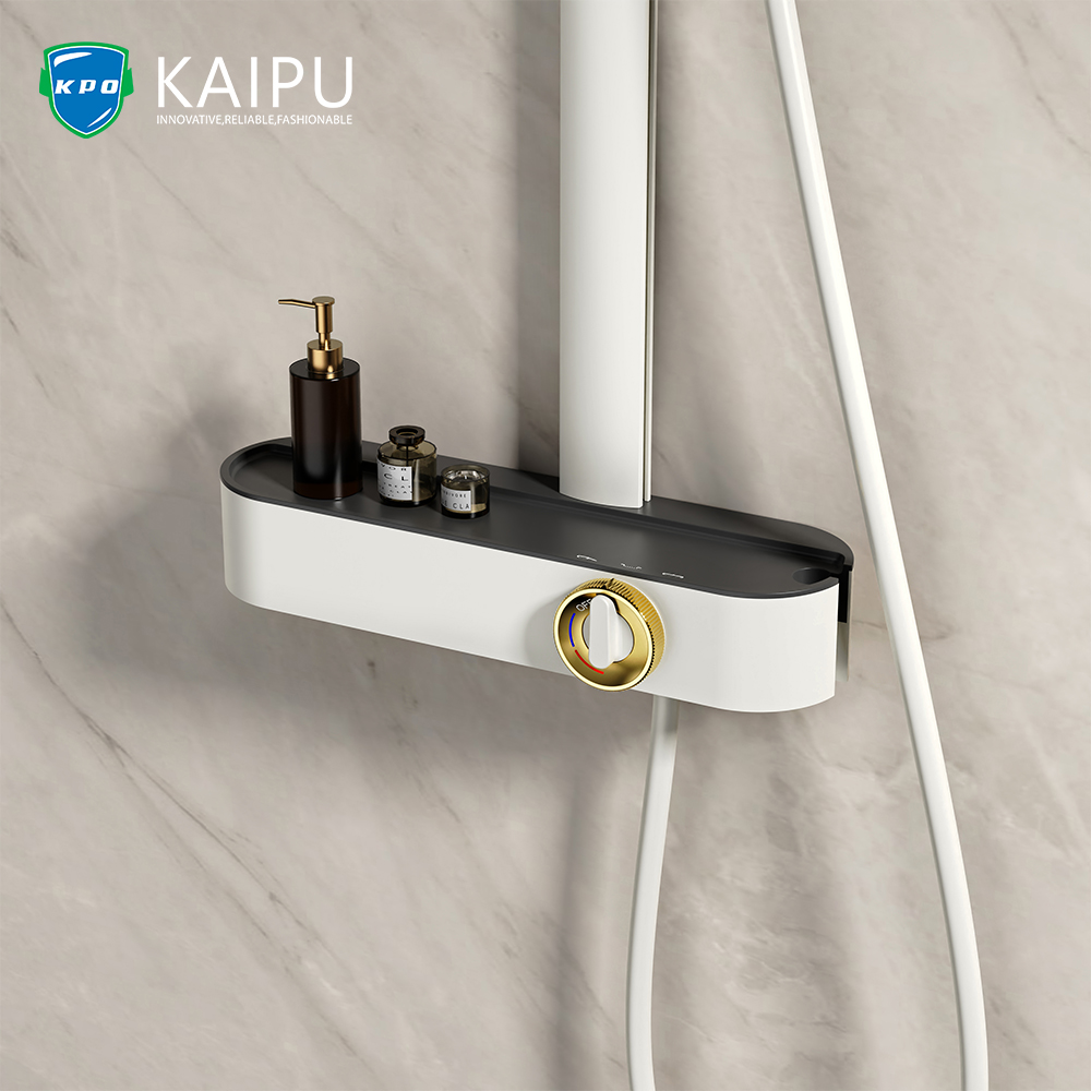 exposed shower system with hand shower and shower head (15)