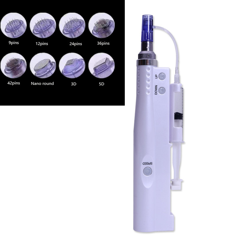 Portable Smart Injector Water Mesotherapy Hydra Injector 2 In 1 Use Meso Guns Derma Pen Injection Facial Treatment Machine