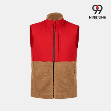 Premium Two Tone Hybrid Fleece Vest for Men