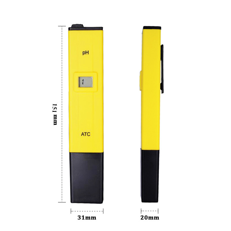 Pocket Pen Type PH Meter Analyzer Portable LCD Digital PH Tester 40% OFF