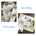 PeriPage Mini Portable Thermal Printer Photo Pocket Photo Printer 58 mm Printing Wireless Bluetooth Android IOS Printers