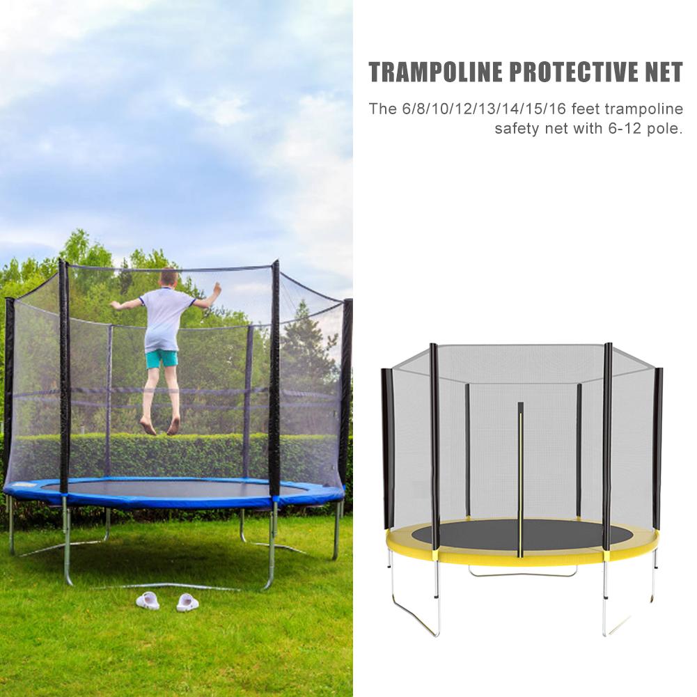 Outdoor 6 feet Trampoline Protective Net Anti-fall High Quality Jumping Pad Safety Net Protection Guard Without Trampoline