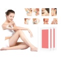 40Pcs Hair Removal Paper Wax Strips Double Side Wax Paper For Face Legs Body Bikini Care Free Shipping