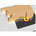 1Pc 1/2" Shank Template/Trim Router Bit, with 2" Long Routing Cutters. Features: top & bottom ball bearings Woodworking Tool