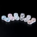1 Set Contact Lens Case Box 6 Boxes Simple Transparent Leakproof Portable Storage Eye Care Kit Organizer Container Oct. 4