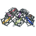 Light Weight MTB Pedals Big Platform Bicycle Pedals Mountain Bike Flat Pedals Aluminum CNC Non-Slip 9 Colors Bicycle Accessories