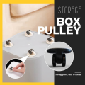4Pcs/Set Storage Box Pulley Self Adhesive Casters Wheels Funny Home Toy Portable And Durable Furniture Casters Box's Skateboard