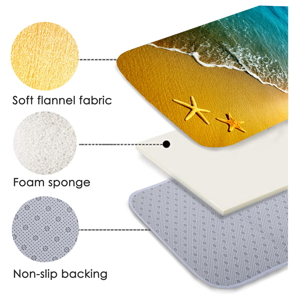 Kitchen three layer composite floor mat1-2