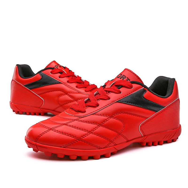 ZHJLUT Indoor Sports Football Soccer Boots Men Training Turf Soccer Shoes Boys Kids Superfly Cleats Sneakers Mens Futsal Shoes