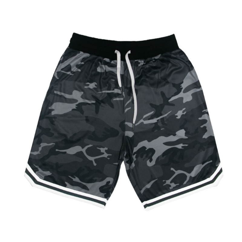 Summer New camouflage Men's Sports Fitness Five-Point Pants Basketball Training Casual Shorts Outdoor Fashion Fitness Shorts