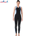 Triathlon Wetsuit 3mm - Women's Men's Sleeveless Long John Neoprene for Water Sports Swimming Ironman Suit Diving Suit Wet Suit