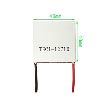 TEC1-12710 10A 40mm*40mm Ceramics Semiconductor Refrigeration Cooling Peltier