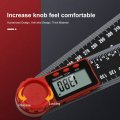 200mm digital instrument angle inclinometer angle digital scale electronic goniometer protractor angle detector