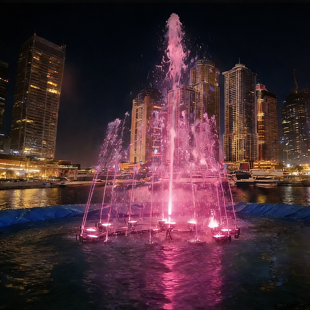 dancing water fountain for home