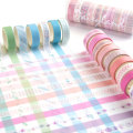 10 pcs/lot Rainbow starry sky mini Washi Tape Adhesive Tape DIY Scrapbooking Sticker Label Japanese Masking tape