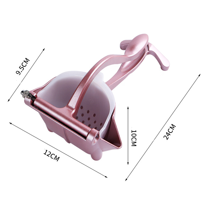 5 Colors Aluminum Alloy Manual Juicer Pomegranate Juice Squeezer Pressure Lemon Sugar Cane Juice Kitchen Fruit Tool