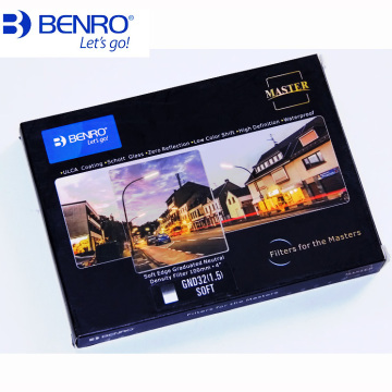 Benro 100x150mm Master Square SOFT GND Filter GND4 gnd8 gnd16 gnd32 Graduated Neutral Density Filter Optical Glass gnd0.9