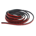 Cawanerl Flat-D Car Trunk Seal Strip Weatherstrip Sound Insulation Anti Dust Automotive Rubber Sealing Strip Edging Trim