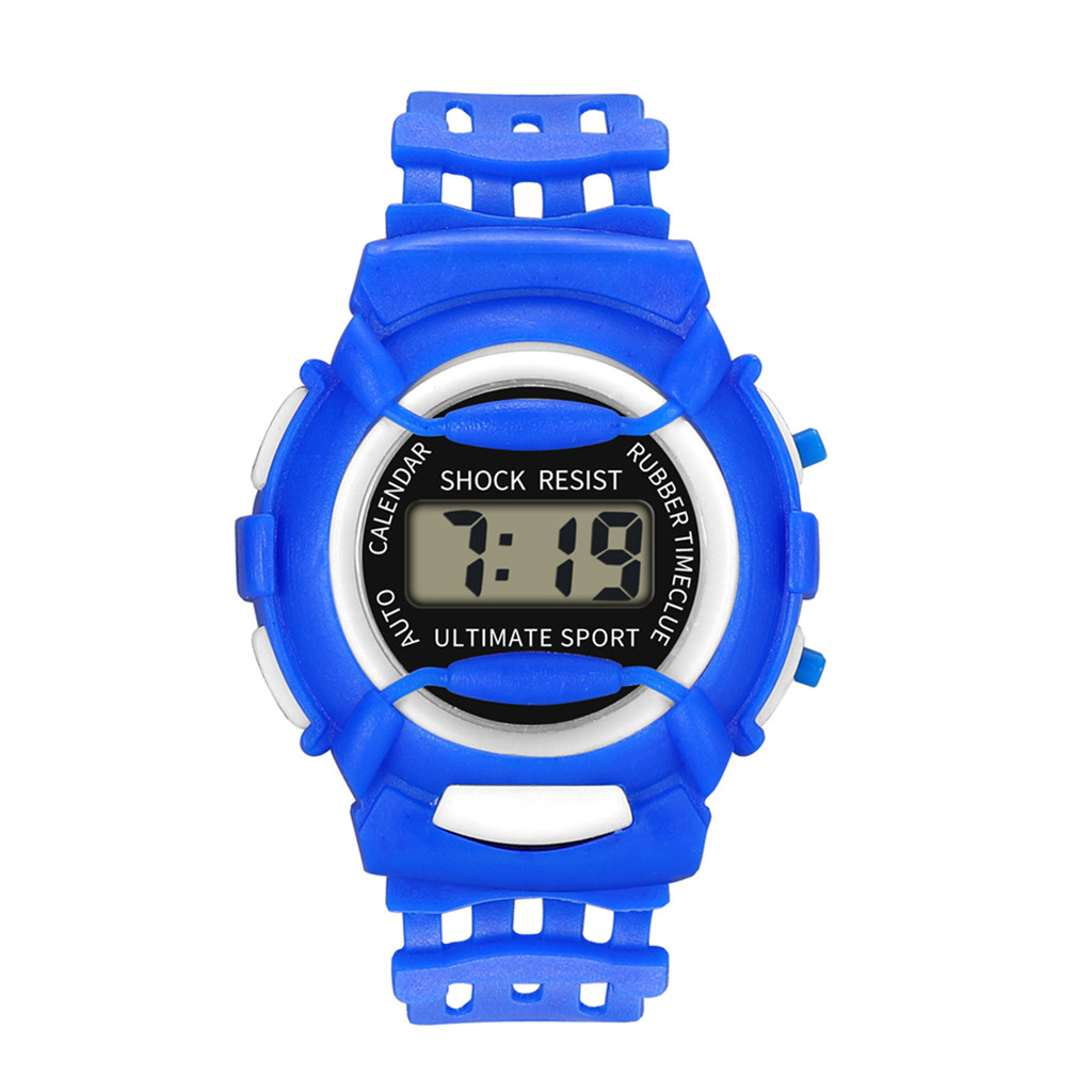 Children Watch Girls Analog Digital Sport LED Clock Electronic Waterproof Wrist Watch Silicone kids Sport Digital watches 2020