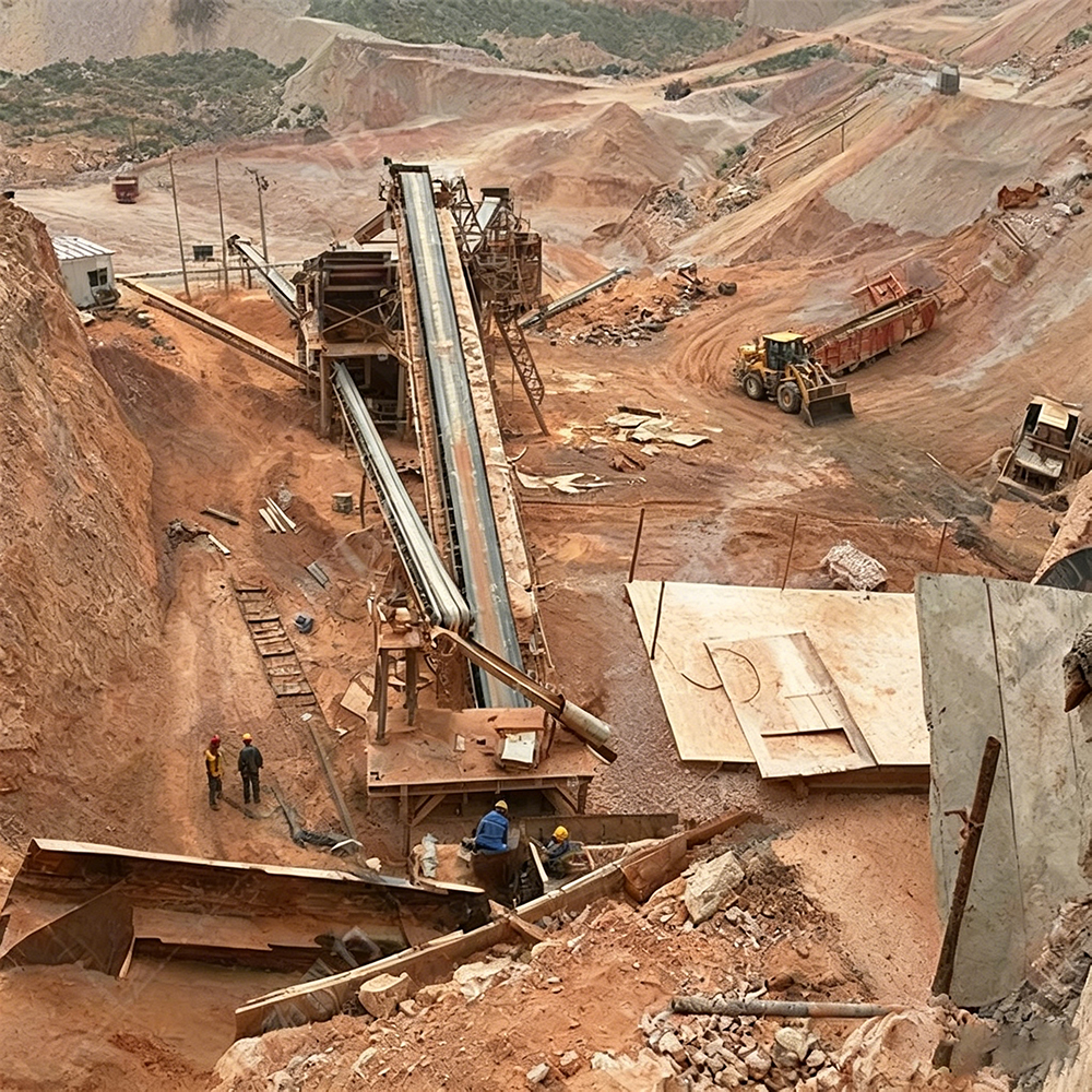 Dolomite crushing plant
