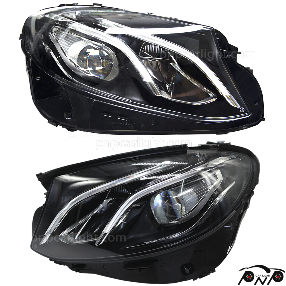 Mercedes E200 Headlights